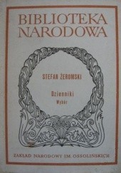 Okładka książki Dzienniki Stefan Żeromski