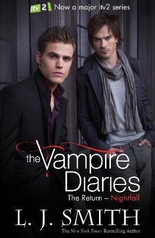 Okładki książek z serii The Vampire Diaries