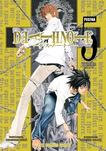 Okładka książki Death Note #5: Pustka Takeshi Obata, Tsugumi Ohba