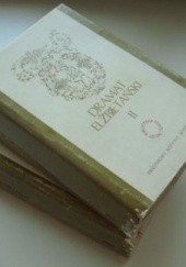 Okładka książki Dramat Elżbietański t.1-2 praca zbiorowa