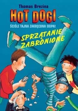 Okładki książek z cyklu Hot Dogi - ściśle tajna zakręcona ekipa!