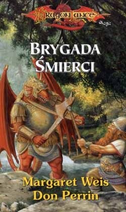 Okładki książek z cyklu Dragonlance: Brygada Kanga
