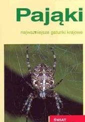 Okładka książki Pająki. Najważniejsze gatunki krajowe Heiko Bellmann