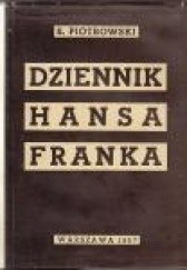 Okładka książki Dziennik Hansa Franka Stanisław Piotrowski