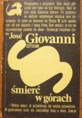 Okładka książki Śmierć w górach José Giovanni