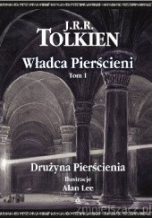 Okładka książki Drużyna Pierścienia J.R.R. Tolkien