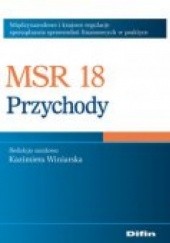 Okładka książki MSR 18. Przychody Kazimiera Winiarska