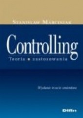 Okładka książki Controlling. Teoria, zastosowania Stanisław Marciniak