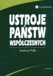 Okładka książki Ustroje państw współczesnych Andrzej Pułło