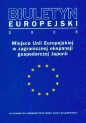 Okładka książki Biuletyn Europejski 2008 Paweł Pasierbiak