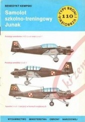 Okładka książki Samolot szkolno-treningowy Junak Benedykt Kempski