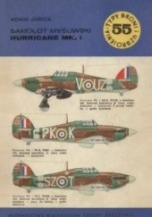 Okładka książki Samolot myśliwski Hurricane Mk.I Adam Jońca