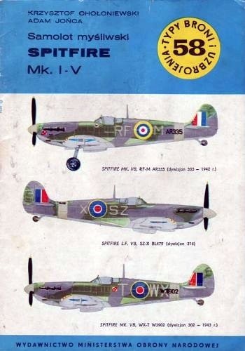 Samolot myśliwski Spitfire Mk.I-V