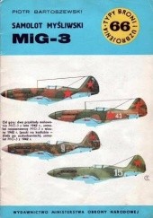 Okładka książki Samolot myśliwski MiG-3 Piotr Bartoszewski