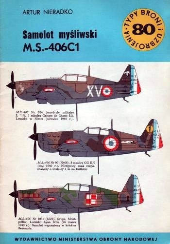 Samolot myśliwski M.S.-406C1