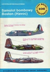 Okładka książki Samolot bombowy Boston (Havoc) Lechosław Musiałkowski