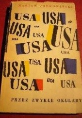 Okładka książki USA przez zwykłe okulary Marian Podkowiński