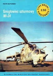 Okładka książki Śmigłowiec szturmowy Mi-24 Piotr Butowski