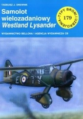 Okładka książki Samolot wielozadaniowy Westland Lysander Tadeusz J. Drewnik
