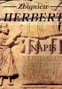 Okładka książki Napis Zbigniew Herbert
