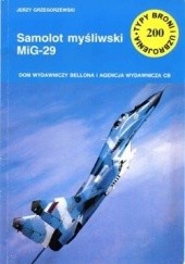Okładka książki Samolot myśliwski MiG-29 Jerzy Grzegorzewski