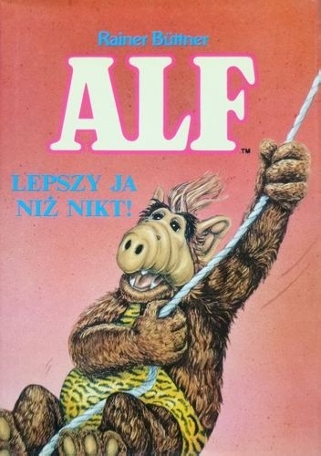 Okładki książek z cyklu ALF ( Interart)