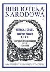 Okładka książki Martwe dusze Mikołaj Gogol