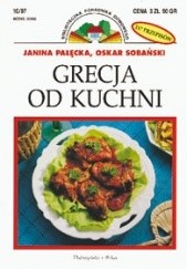 Okładka książki Grecja od kuchni Janina Pałęcka, Oskar Sobański