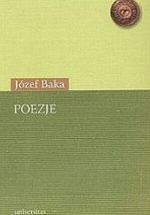 Okładka książki Poezje Józef Baka