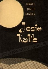 Okładka książki Josie Kałb Izrael Joszua Singer