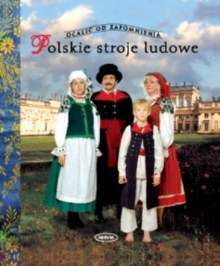 Okładki książek z cyklu Polskie stroje ludowe