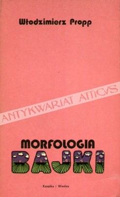 Okładka książki Morfologia bajki Władimir Propp