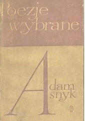 Okładka książki Poezje wybrane Adam Asnyk