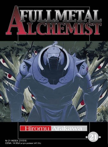 Okładka książki Fullmetal Alchemist t. 21 Hiromu Arakawa