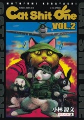 Okładka książki Cat Shit One vol.2 Motofumi Kobayashi