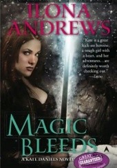 Okładka książki Magic Bleeds Ilona Andrews