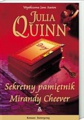 Okładka książki Sekretny pamiętnik Mirandy Cheever Julia Quinn