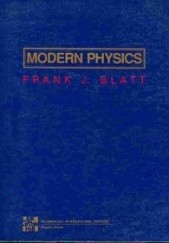Okładka książki Modern Physics Frank J. Blatt