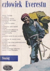 Okładka książki Człowiek Everestu Tenzing Norkey