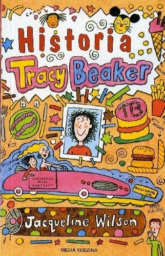 Okładki książek z cyklu Tracy Beaker