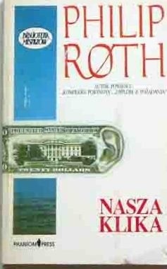 Okładka książki Nasza klika Philip Roth