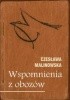 Okładka książki Wspomnienia z obozów Czesława Malinowska