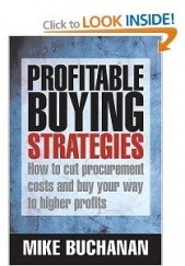 Okładka książki Profitable buying strategies Mike Buchanan
