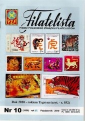Okładka książki FILATELISTA nr 10 2010 Redakcja Miesięcznika Filatelista, Bronisław Rejnowski