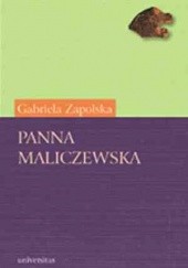 Okładka książki Panna Maliczewska Gabriela Zapolska
