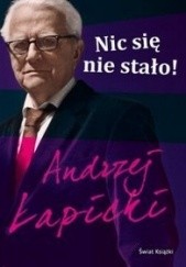 Okładka książki Nic się nie stało! Kamila Łapicka, Andrzej Łapicki