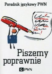 Okładka książki Piszemy poprawnie Aleksandra Kubiak-Sokół