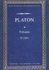 Okładka książki Timajos. Kritias Platon