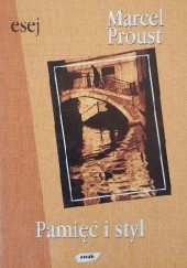 Okładka książki Pamięć i styl Marcel Proust