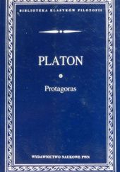Okładka książki Protagoras Platon